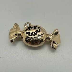 Betsey Johnson Gold toned Candy Charm Pendant